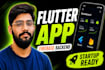 build flutter app with firebase and ai features