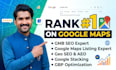 do google my business optimization, ranking, local SEO, map