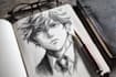 illustrate manga pages with clean line art