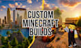 build detailed minecraft cities, houses and server spawns
