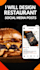 design eye catching restaurant social media posts