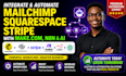 integrate mailchimp squarespace stripe with make com n8n custom ai automation