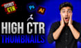 creat high CTR thumbnails for youtube in 2 hours