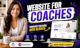 design a professional website for coaches and consultants