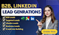 do b2b lead generation and linkedin lead generation