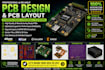 pcb design,pcb layout,circuit design, pcb review  electronics schematic design
