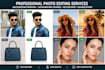 do professional photo background change and photo editing