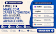 fix make com, zapier automation n8n ai agent gohighlevel airtable crm