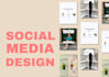 design aesthetic instagram posts for influencers