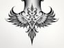 create a profesional tribal tattoo design