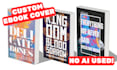 create a custom book cover with no ai