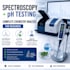 analyze spectroscopy data and test ph for cosmetics, skincare, and chemicals