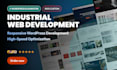 develop your figma to elementor industrial wordpress website