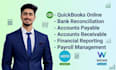 do quickbooks, bookkeeping and bank reconciliation