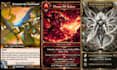 create custom tcg card game template trading card game design fantasy art mtg