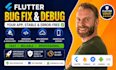 do flutter bug fix and debug your app, german mobile app development in flutter