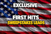 provide first hits exclusive sweepstakes