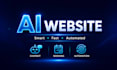 build ai powered website with chatbot, automation and booking system