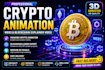 create crypto animation web3 animation blockchain explainer video