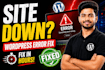 fix wordpress issues errors and customize website in 4 hours