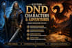 create custom dnd characters, quests, adventures and worlds
