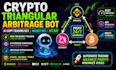 develop crypto triangular arbitrage bot, ai copy trading bot, hft trading bot