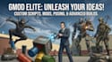 professional garrys mod scripts maps custom game modes server setup addons