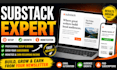 substack newsletter design substack publication setup substack account beehiiv