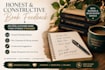 provide honest and constructive beta reading for your book