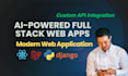 build a modern web application with ai features