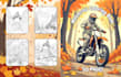 create custom coloring book pages for KDP and printables