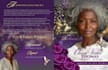design funeral program, obituary, and memorial templates