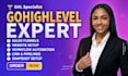 setup gohighlevel website, go high level workflow automation, ghl sales funnels