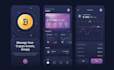 develop crypto wallet app crypto trading app exchange website fintech wallet app