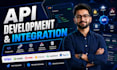 do custom API development, API integration, oauth, webhook, firebase, supabase