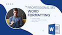 professionally format and design your microsoft word documents