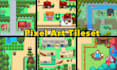 create custom pixel art tileset game assets sprite sheet rpg game map background