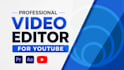 do professional youtube video editing