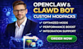 create openclaw clawdbot custom modpack automation features bot extensions