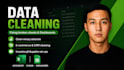 clean messy data and build excel or google sheets dashboards