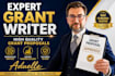 be your expert grant writer and create high quality grant proposals