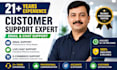 handle customer support, email and chat support