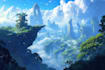 fantasy concept landscape illustrations