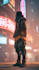 design cyberpunk character, original character design