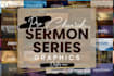 create church sermon intro bumper, series intro, countdown, outro motion graphic