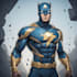 draw custom superhero character illustration