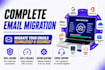 setup and migrate emails to google workspace, office 365, cpanel or zoho