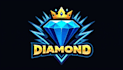 create beautiful diamond logo  in my style