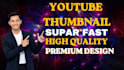 create design youtube thumbnail for gaming vlog and business