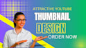 create design youtube thumbnail for gaming vlog and business